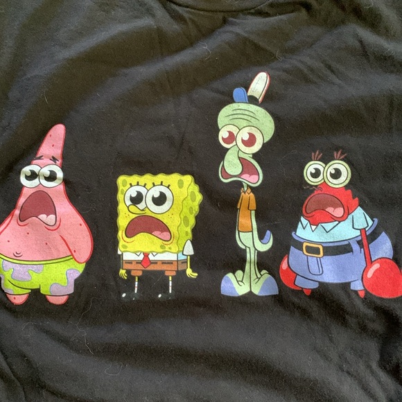 2019 Sponge Bob Long Sleeve Tshirt - Picture 2 of 7